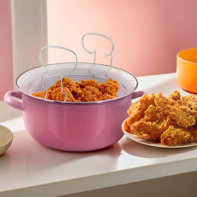 Telo Pink Deep Fryer
