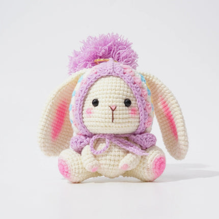 Granny Square Bunny – Adorable Handmade Crochet Bunny Plush Toy