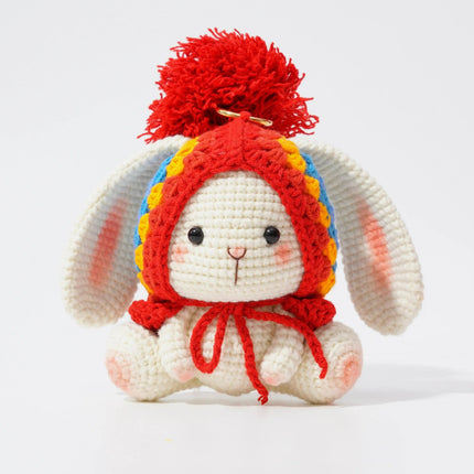 Granny Square Bunny – Adorable Handmade Crochet Bunny Plush Toy