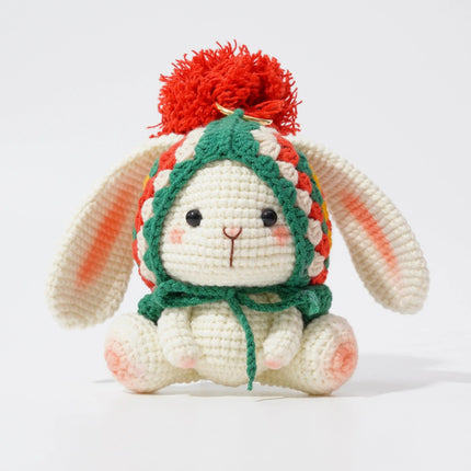 Granny Square Bunny – Adorable Handmade Crochet Bunny Plush Toy