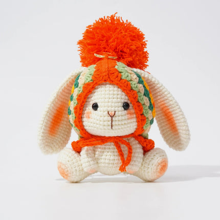 Granny Square Bunny – Adorable Handmade Crochet Bunny Plush Toy