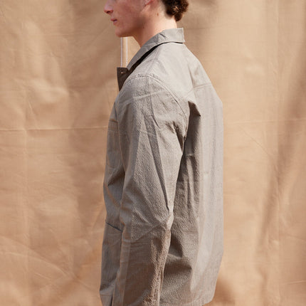 Textured Shirt Jacket