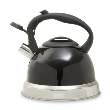 Zion Black 3 Ltr Whistling Kettle