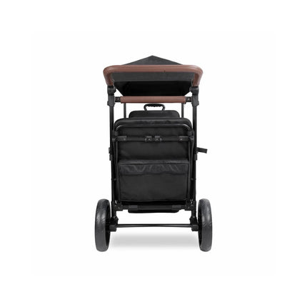 Wonderfold X2R Push & Pull Quad Stroller Wagon - Black