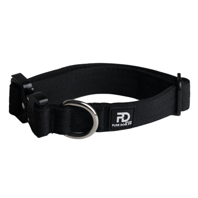 2.5cm Tactical Collar Black