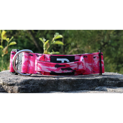 5cm Tactical Collar Pink Camo