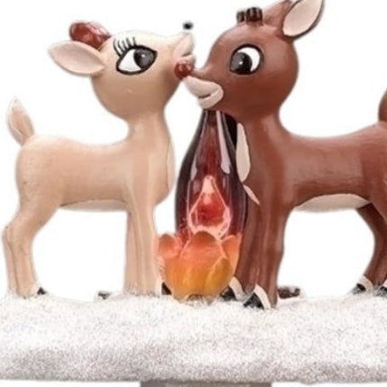 Ghost & Bonfire Night Lamp - Creative Resin Flickering LED Light with 7 Designs