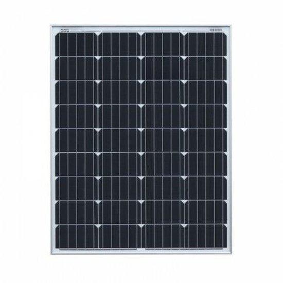 100W 12V Monocrystalline Solar Panel with 2×5 m MC4 Cables | 4Boats