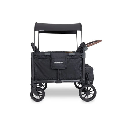 Wonderfold W4 Luxe Pro Stroller Wagon - Jet Black