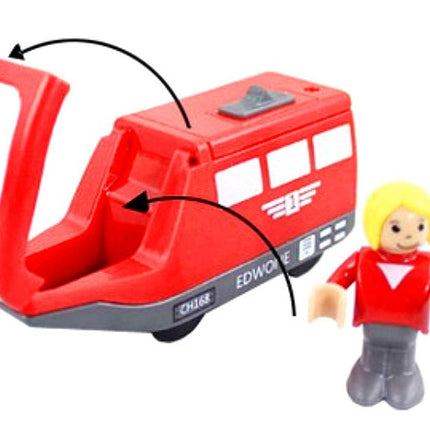 Children's car electric rail car toy