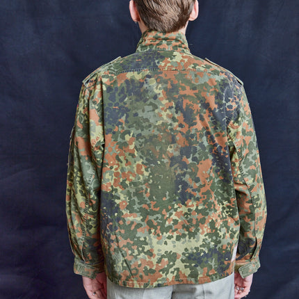 Vintage Military Flecktarn Field Shirt