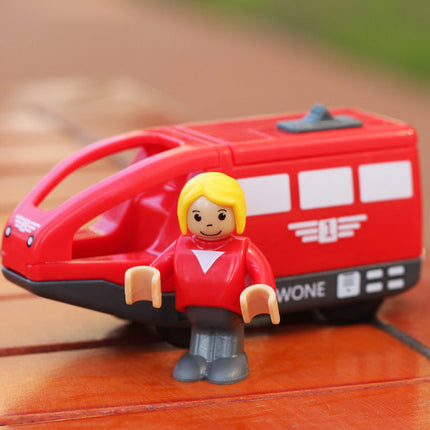 Children's car electric rail car toy