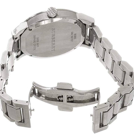 Burberry BU9900 Gents Silver Dial The City