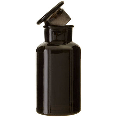 Apothecary Large Black Reagent Bottle