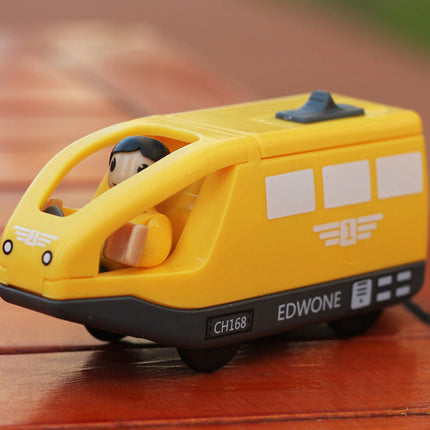 Children's car electric rail car toy