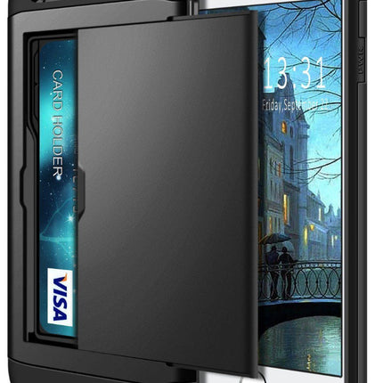 Premium Leather Card Holder Phone Case - Slim Wallet Case for iPhone