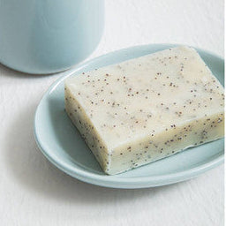 Moon Pale Blue Soap Dish