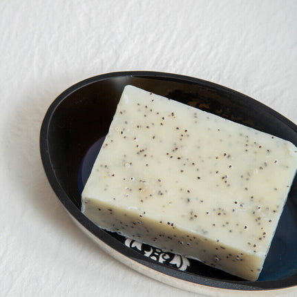 Elissa Oval Gold Soap Dish