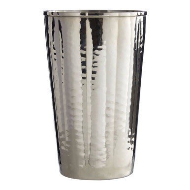 Vaco Hammered Bathroom Nickel Finish Tumbler