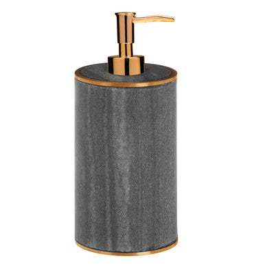 Bosco Grey Marble And Gold Lotion Dispenser