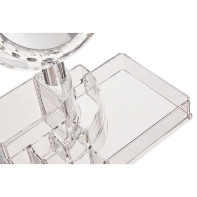 Beauty Cosmetic Organiser With Mirror