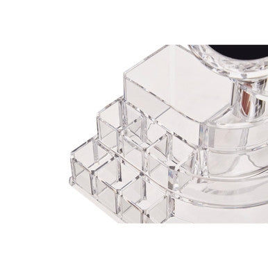 Beauty Cosmetic Organiser With Mirror