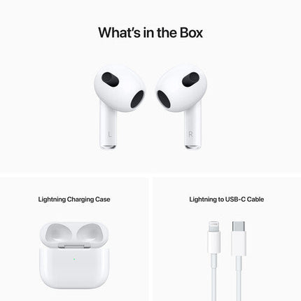 Apple AirPods 3 with MagSafe Wireless Charging Case (MME73)