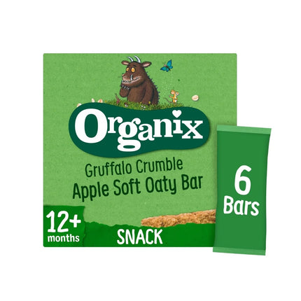 Organix Gruffalo Apple Crumble Oaty Bar 12+ months 138g (6x23g)