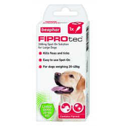 Beaphar FIPROtec Spot-On for Large Dogs 1 pipette