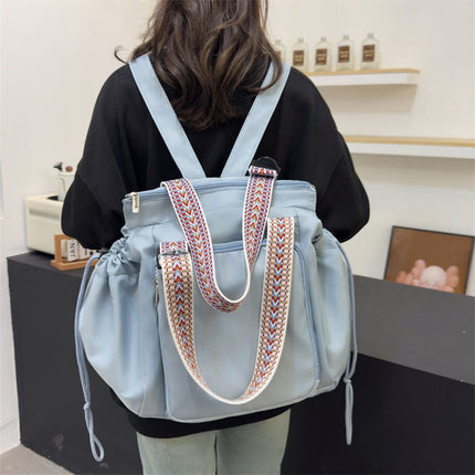 Ins Backpack Fashion Multifunctional Large Capacity Shopping Shoulder Bags Women Waterproof Travel Handbag