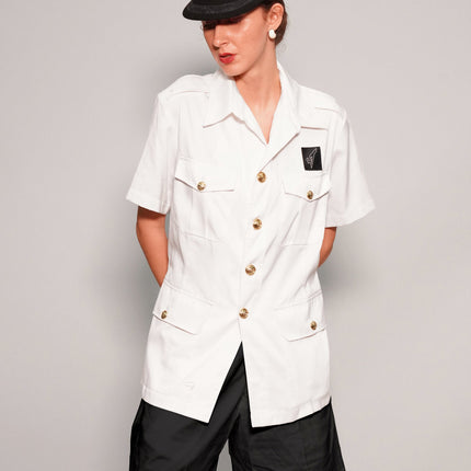 Officers Tropical Dress Shirt