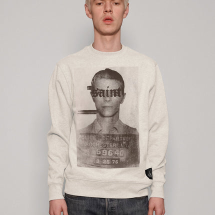 'Saint' Sweatshirt in Ecru