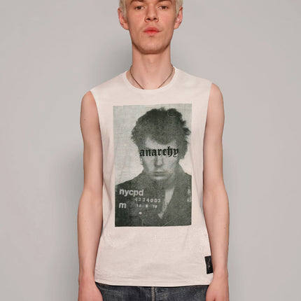 'Anarchy' Vest in Ecru