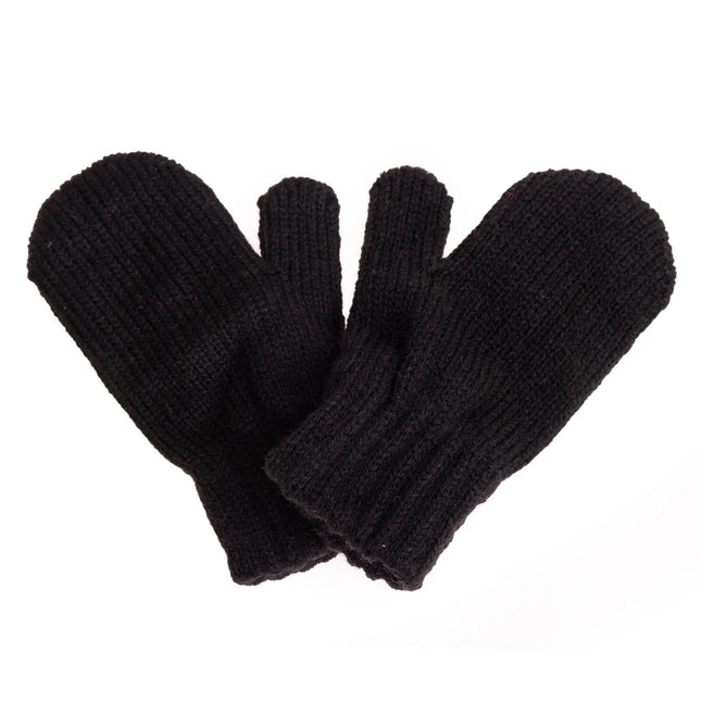 HelloBaby Boy Mitten - Black