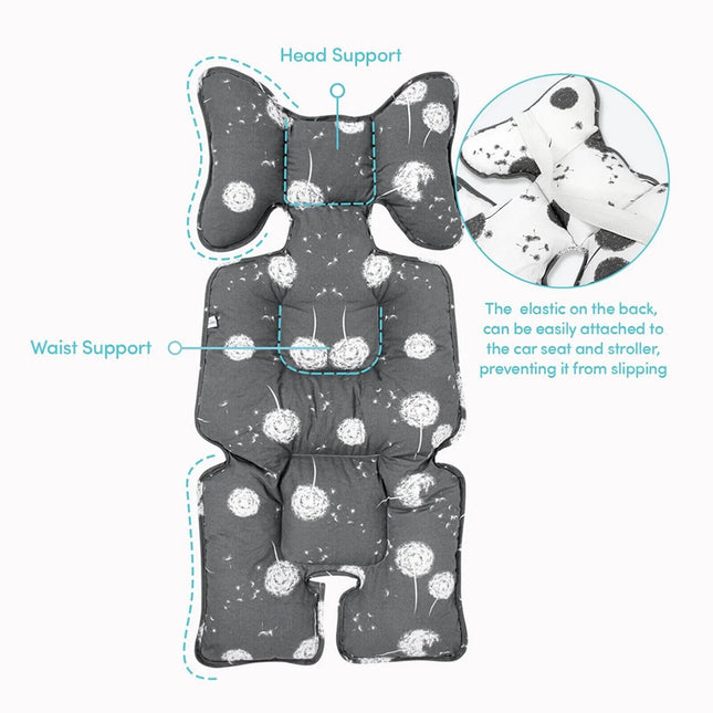 Sevi Bebe Stroller & Car Seat Cushion Dandelion