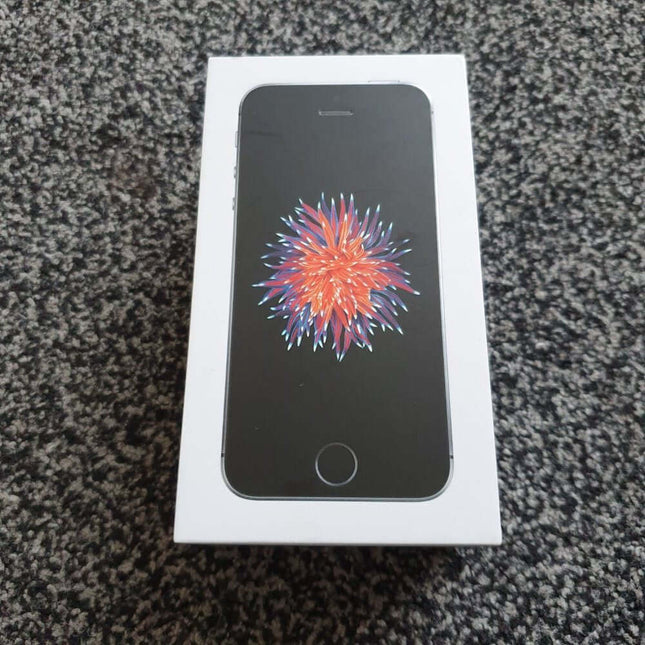 Apple iPhone SE Space Grey Empty Phone Box