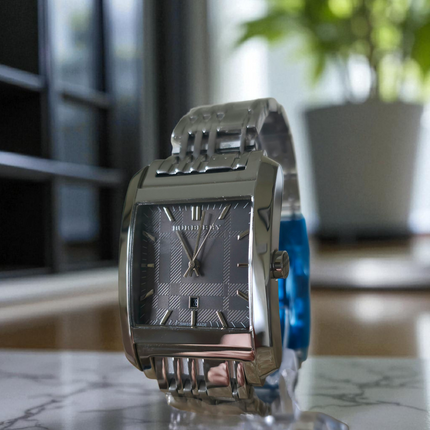 Burberry BU1568 Men's Classic Rectangle 32mm