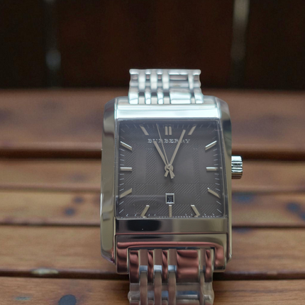 Burberry BU1568 Men's Classic Rectangle 32mm