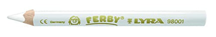 LYRA Ferby Wooden Chunky Coloured Pencils, 36 Pieces in Assorted Colours, For Children & Schools