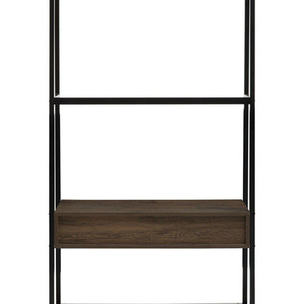 Bradbury Dark Oak Effect Open Wardrobe