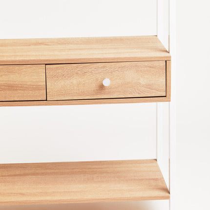 Bradbury Natural Oak Effect Open Wardrobe