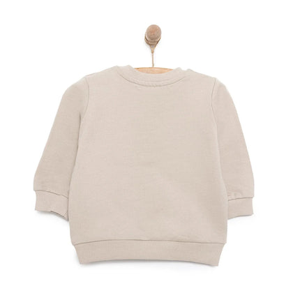 HelloBaby Basic Lion Sweatshirt - Mink