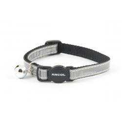 Ancol Cat Collar Gloss Reflective Silver 30-35 cm