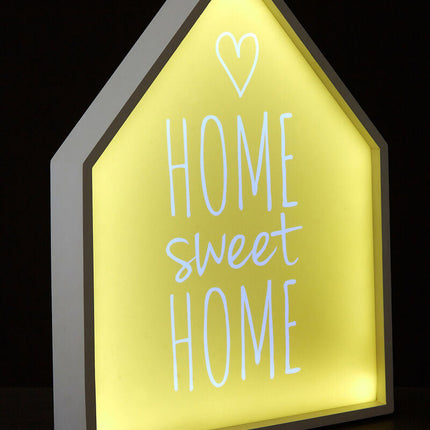 Home Sweet Home LED Light Box