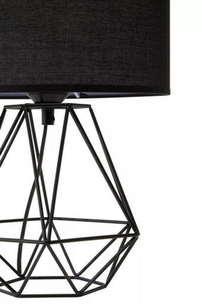 Wyra Black Shade Table Lamp