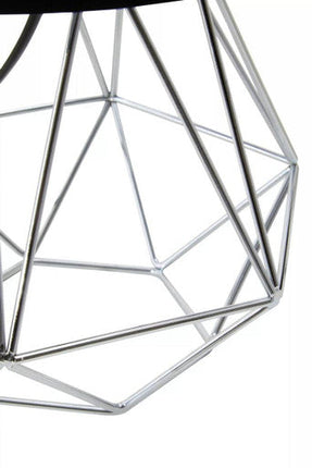 Wyra Black And Chrome Finish Table Lamp