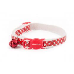 Ancol Cat Collar Heart Reflective Red 30-35 cm