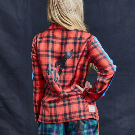 Sexual Healing Red Silk Shirt