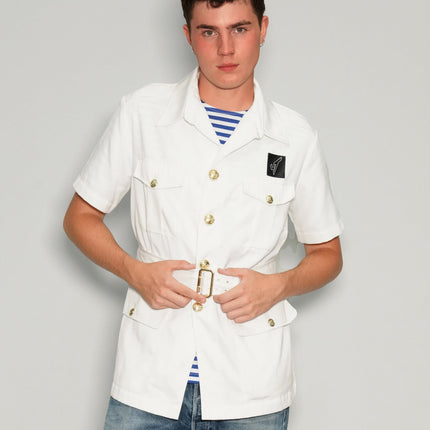 Officers Tropical Dress Shirt