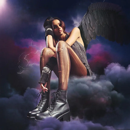 Koi GIN Platform Military Boots